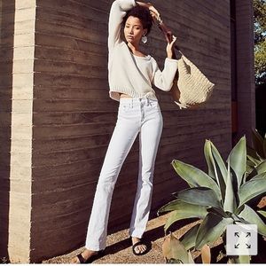 NWT J. Crew white jeans